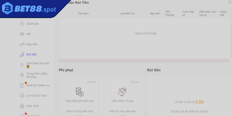 Nạp Rút Tiền bet88 2 Rút tiền BET88