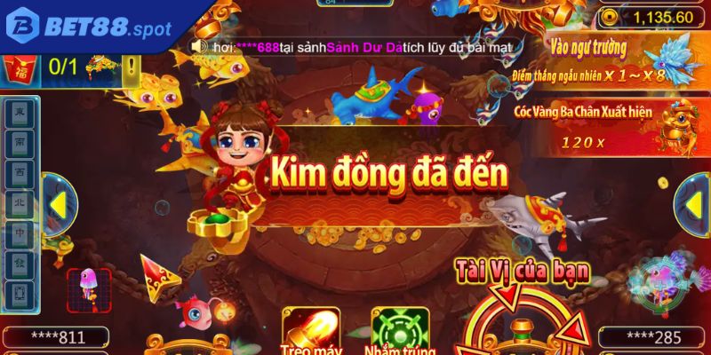 Tam Tiên Bắt Cá Bet88 - Khám Phá Game Săn Thưởng Hấp Dẫn 3 Mẹo chơi Tam Tiên Bắt Cá hiệu quả từ cao thủ