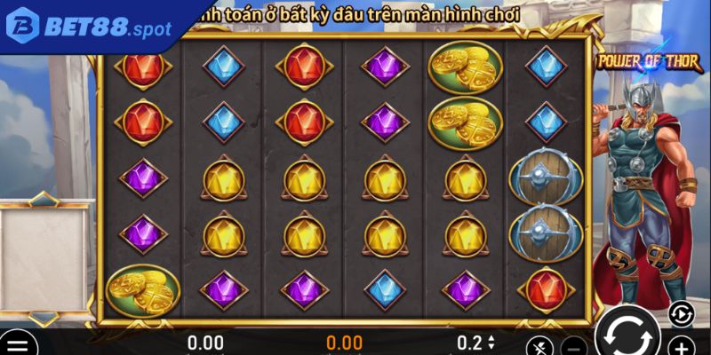 Thần Sấm Thor Bet88 – Slots Game Khuấy Đảo Thị Trường 3 Quy trình chơi Thần Sấm Thor Bet88