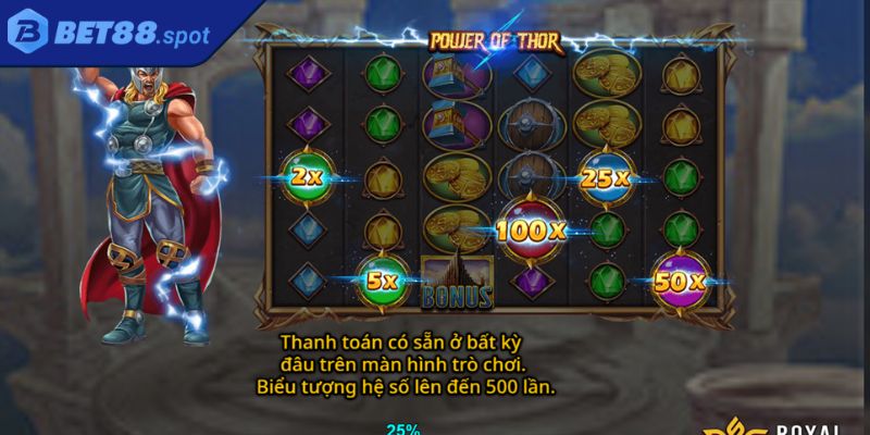 Thần Sấm Thor Bet88 – Slots Game Khuấy Đảo Thị Trường 1 Tổng quan về Thần Sấm Thor Bet88