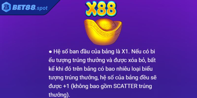 Thần Tài Giáng Lâm BET88 – Trúng Lớn Bất Ngờ Mỗi Lần Quay 3 Tỷ lệ ăn thưởng cao