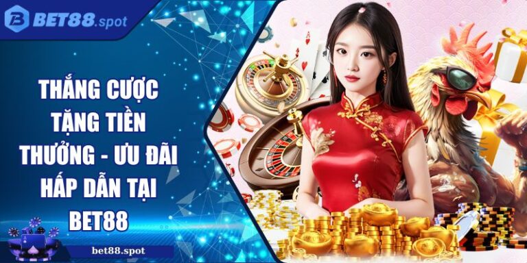 Thắng Cược Tặng Tiền Thưởng - Ưu Đãi Hấp Dẫn Tại Bet88 1 Thắng cược tặng tiền thưởng