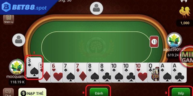 Tiến Lên Bet88 – Trò Chơi Thu Hút Đông Đảo Người Chơi Việt 2 Các liên kết bài cơ bản