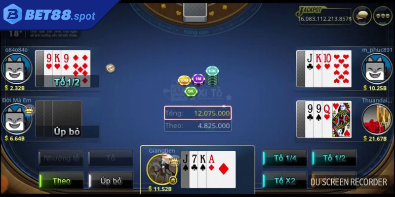 Xì Tố Bet88 – Hướng Dẫn Cách Chơi Và Mẹo Đặt Cược Dễ Thắng 3 Cách tham gia Xì Tố Bet88 qua các bước